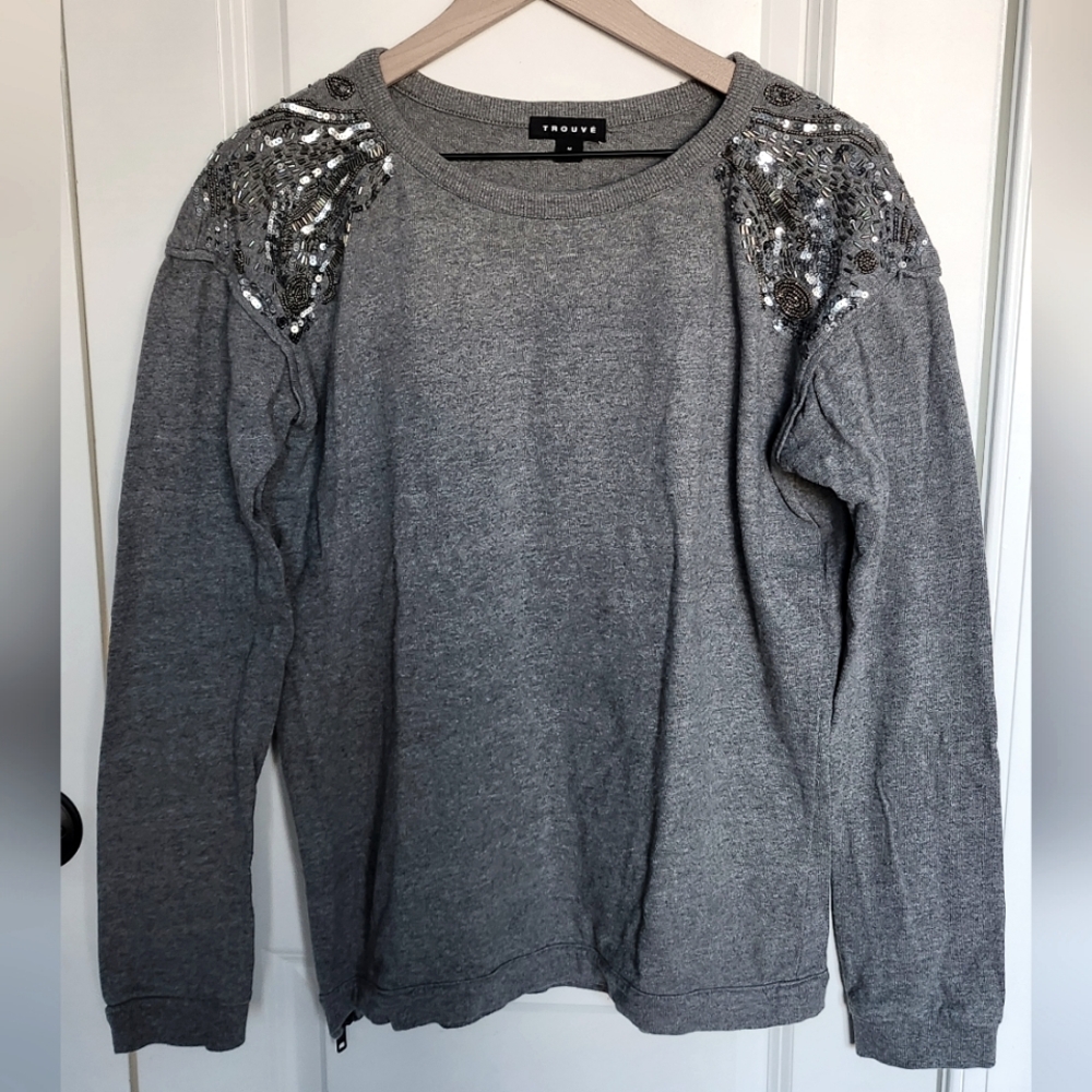 Trouve embellished sweatshirt